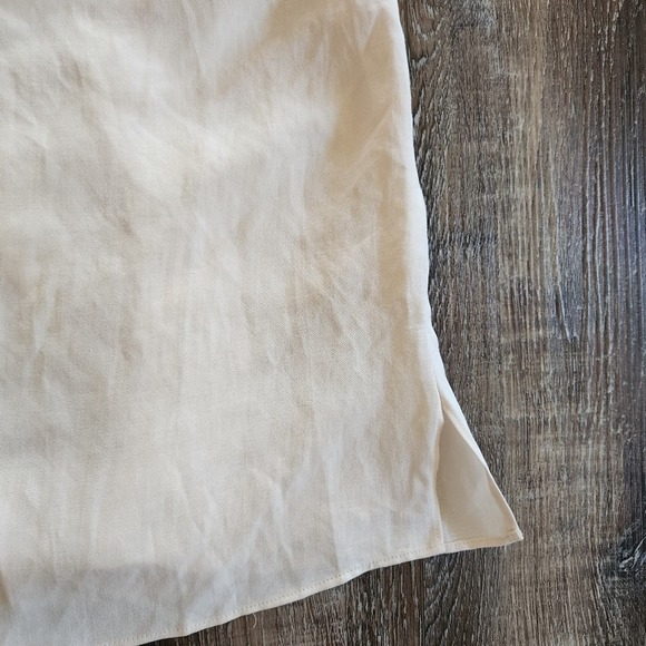 Cami NYC Tilda Linen Cami in  Ceramic Cream Size XXS One Shoulder Beaded NWT - Picture 6 of 13